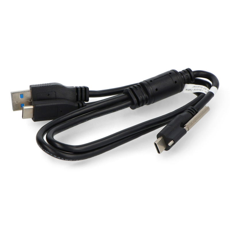 2-in-1 USB (Type-C to Type-A/USBType-C Mobile Cable)