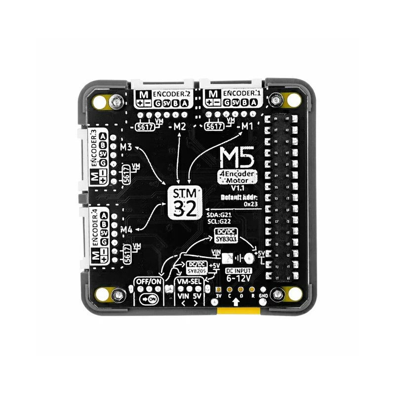 4-Channel Encoder Motor Driver Module(STM32F030) V1.1