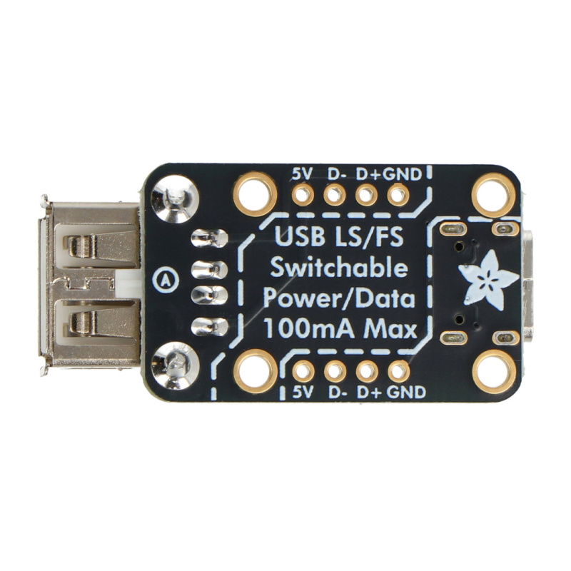 Adafruit Switchable USB Type A to C Breakout Board