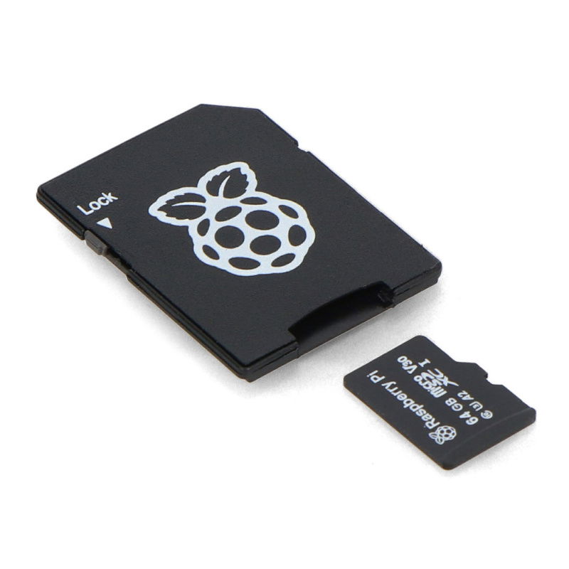 Raspberry Pi SD Card Class A2 (128GB) - programmed, with SD