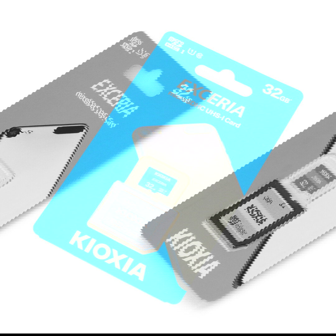Kioxia Exceria G1 microSD 32GB 100MB/s UHS-I Class U3 V30