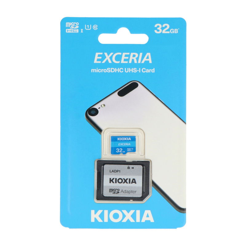 Kioxia Exceria G1 microSD 32GB 100MB/s UHS-I Class U3 V30