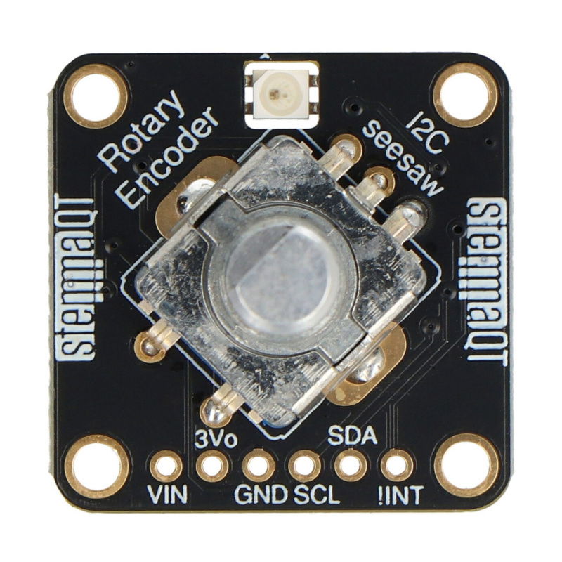 Adafruit I2C Stemma QT Rotary Encoder Breakout with Encoder