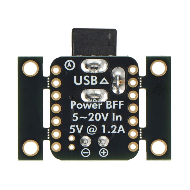 Adafruit DC Power BFF Add-On for QT Py