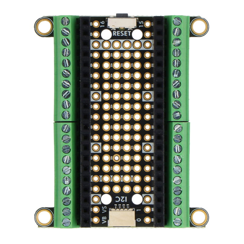 Adafruit Terminal PiCowbell for Pico with Pre-Soldered Sockets