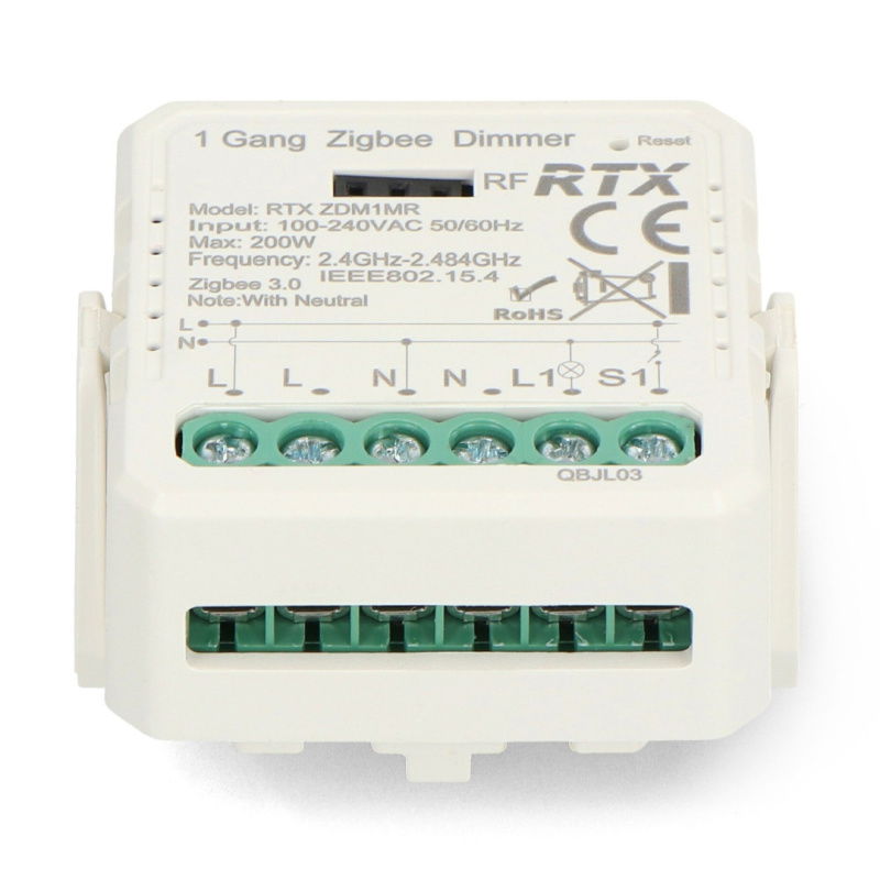 Lichtsteuerung RTX ZDM1MR ZigBee Tuya ZIG-DM