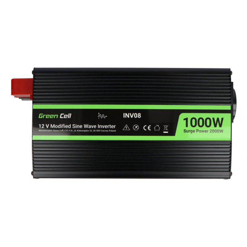 Przetwornica napięcia Inwerter Green Cell 12V na 230V