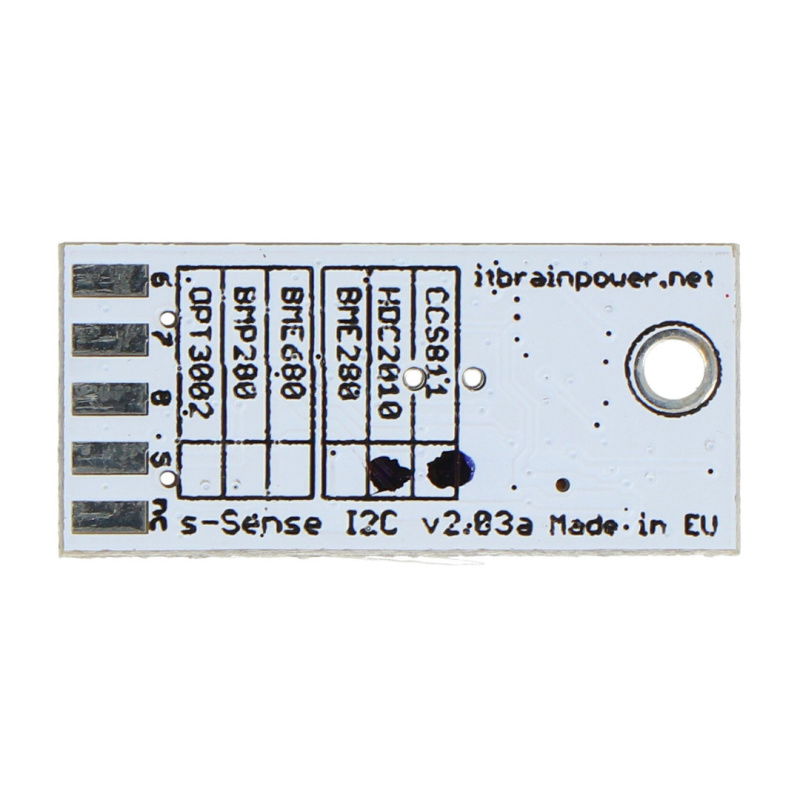 SS-HDC2010 + CCS811 I2C - Sensormodul für Temperatur