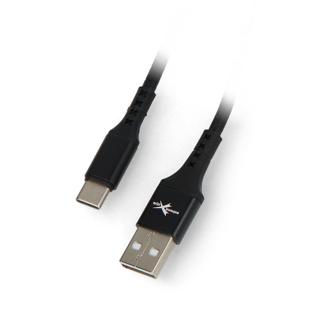 EXtreme Ampere USB A - USB C Kabel - 1,5 m - schwarz