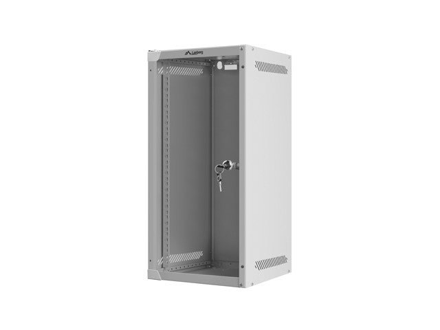 Szafa instalacyjna rack wisząca - 10" 12U 280x310mm - szara -