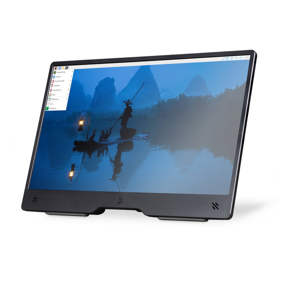 Raspberry Pi Monitor - IPS LCD Bildschirm 15.6'' 1920x1080px HDMI + USB - schwarz