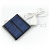 Solarzelle 1W / 5,5V 95x95x3mm USB - zdjęcie 1