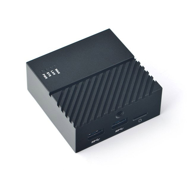 NanoPi R4S - RK3399 Dual-Core 2GHz + Quad-Core 1,5GHz + 4GB RAM mit Gehäuse