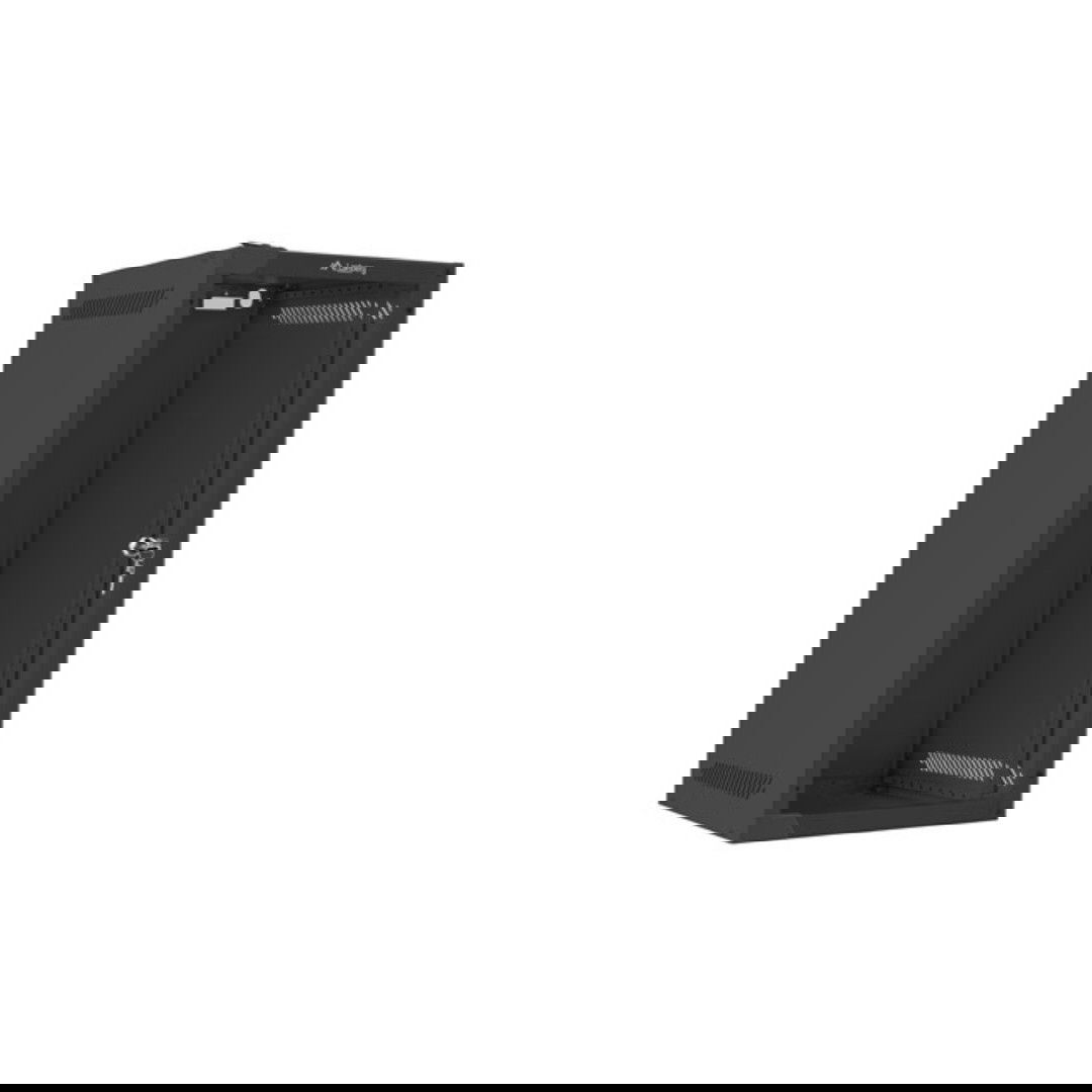 Szafa instalacyjna rack wisząca - 10" 12U 280x310mm - czarna -