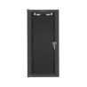 Szafa instalacyjna rack wisząca - 10" 12U 280x310mm - czarna - - zdjęcie 4