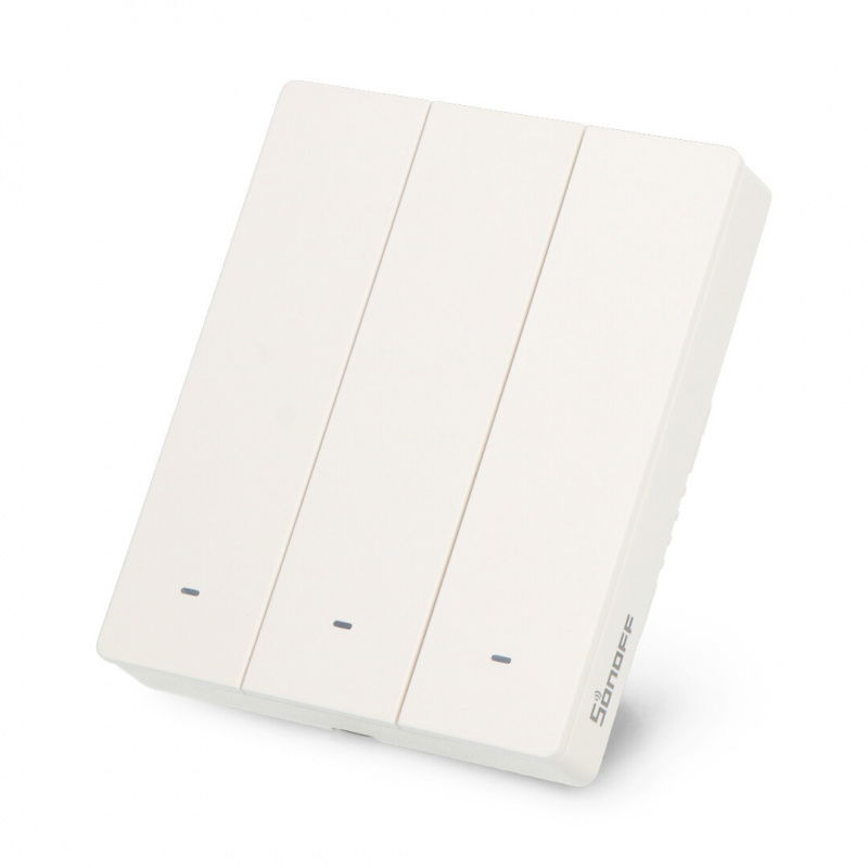 Inteligentny przełącznik ścienny WiFi M5-3C-80W Matter