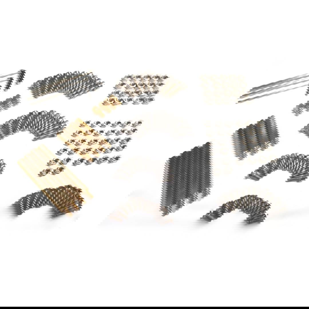 Zestaw 120szt śrubek, nakrętek i tulejek dystansowych