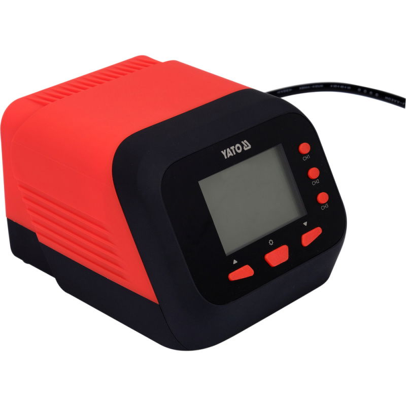 STACJA LUTOWNICZA NA GROT T12 Z WYŚWIETLACZEM LCD (YT-82462)