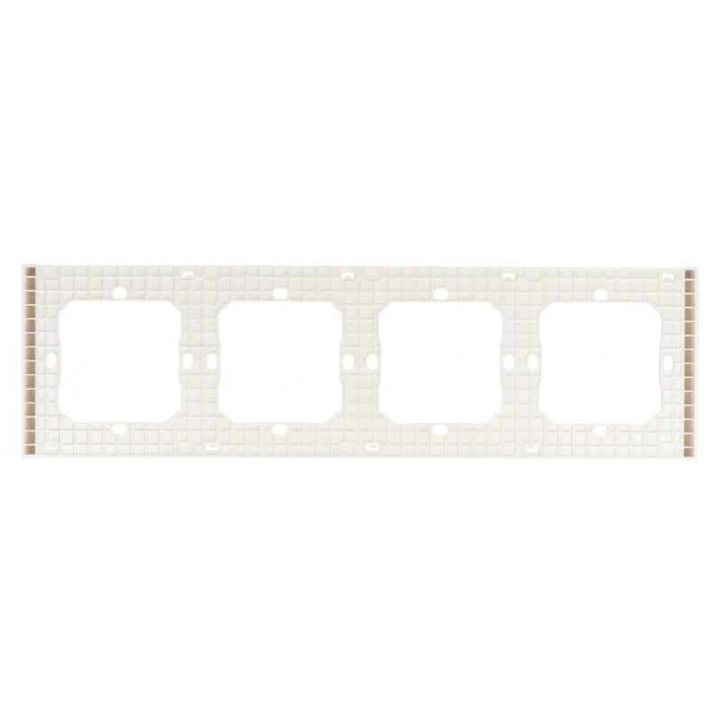 Ramka do włącznika M5 80 poczwórna 4-krotna SONOFF M5-4C-80-FW