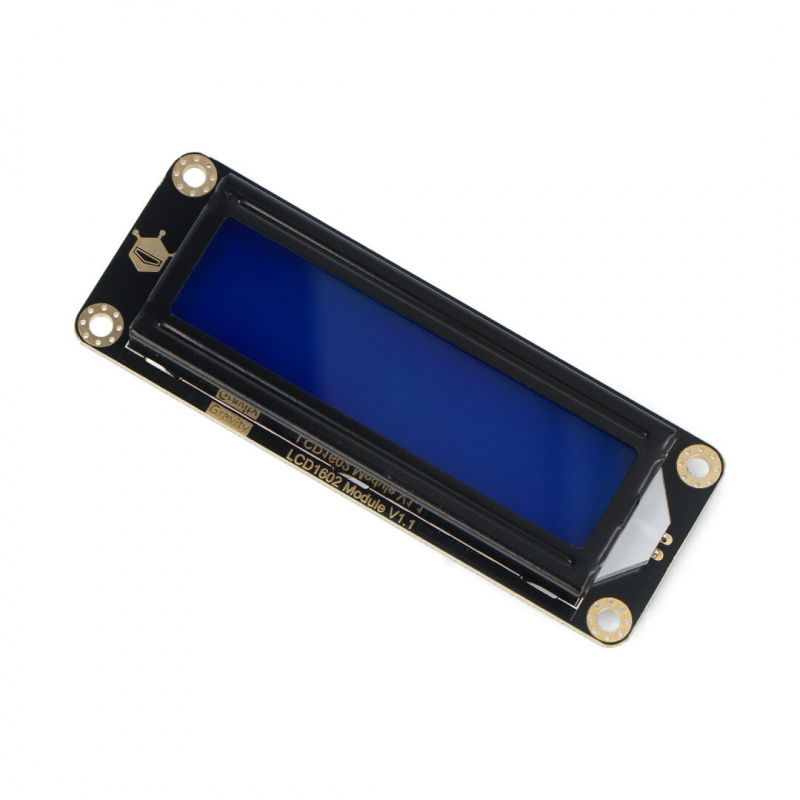 DFRobot Gravity - LCD 2x16 I2C-Display - blau