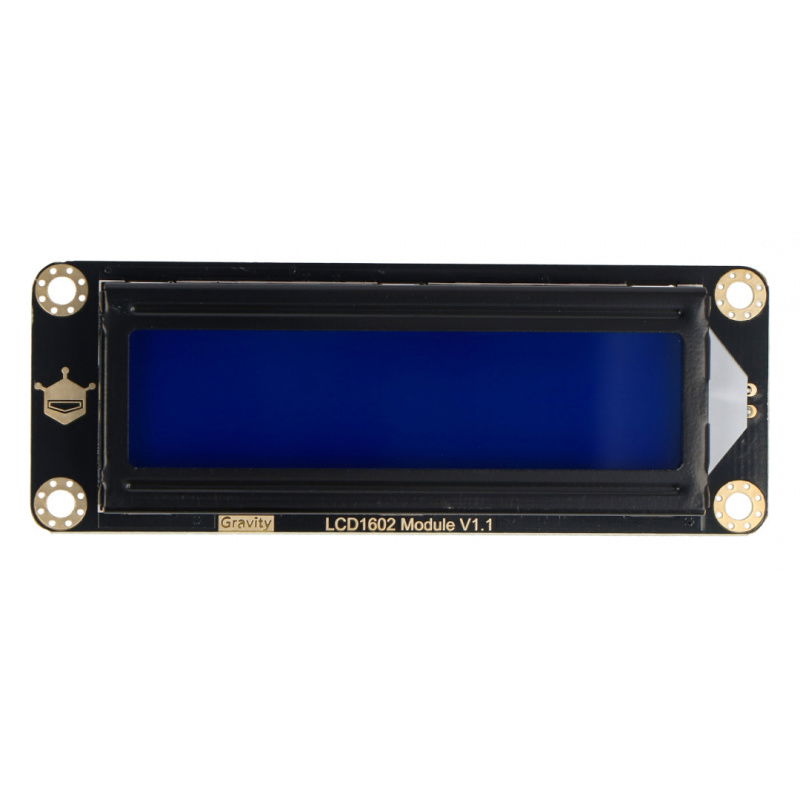 DFRobot Gravity - LCD 2x16 I2C-Display - blau