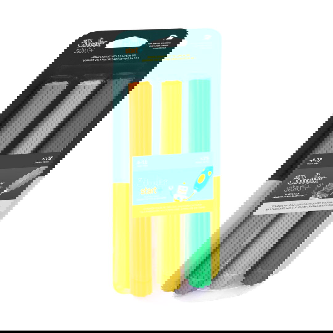 Filament 3Doodler Start, Eko, 2.5mm, 75 sztuk, 3 kolory