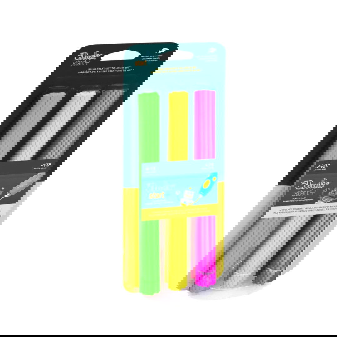 Filament 3Doodler Start, Eko, 2.5mm, 75 sztuk, Neon Glow