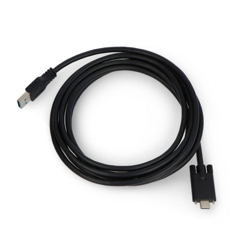 USB 3 Cable, C/A with dual screw locking mechanism