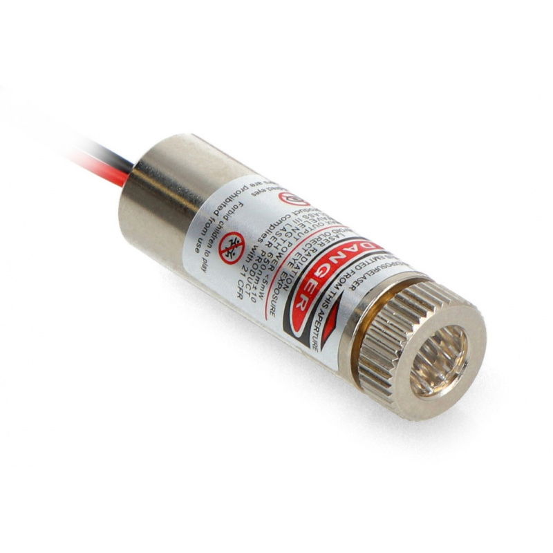 Laserdiode 5mW rot 650nm 5V - Kreuz