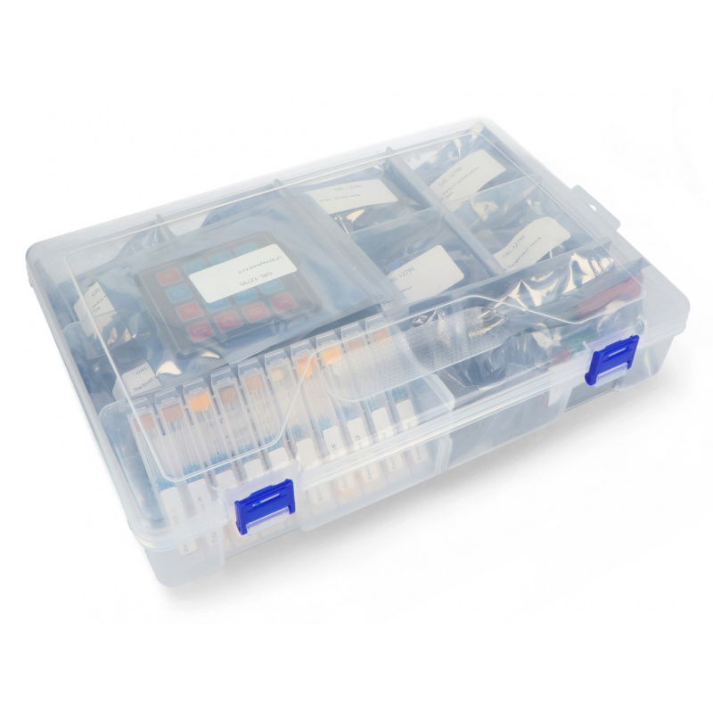 Eine Reihe von Sensoren und Modulen + Box - 65 Elemente