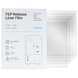 FEP-Folie für Elegoo Mars 4/5/5 Ultra 3D-Drucker - 206x146mm -