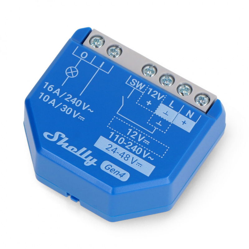 Sterownik Shelly 1 Gen4 Zigbee/Matter