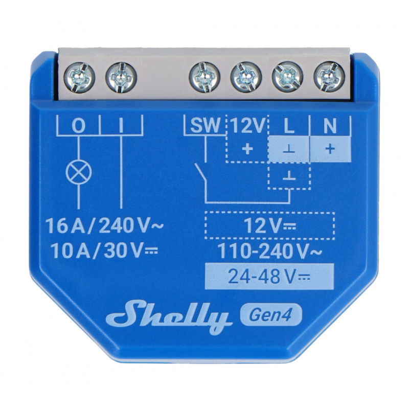 Sterownik Shelly 1 Gen4 Zigbee/Matter