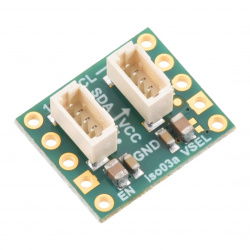 Pololu I2C Isolator with Isolated Power and Connectors