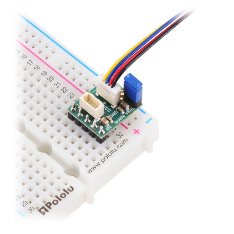 Pololu I2C Isolator with Isolated Power and Connectors