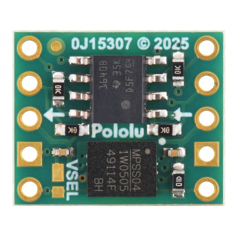 Pololu I2C Isolator with Isolated Power and Connectors