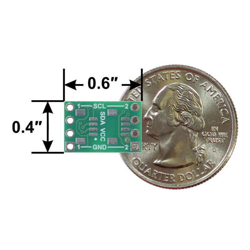 Pololu I2C Isolator, ISO1640