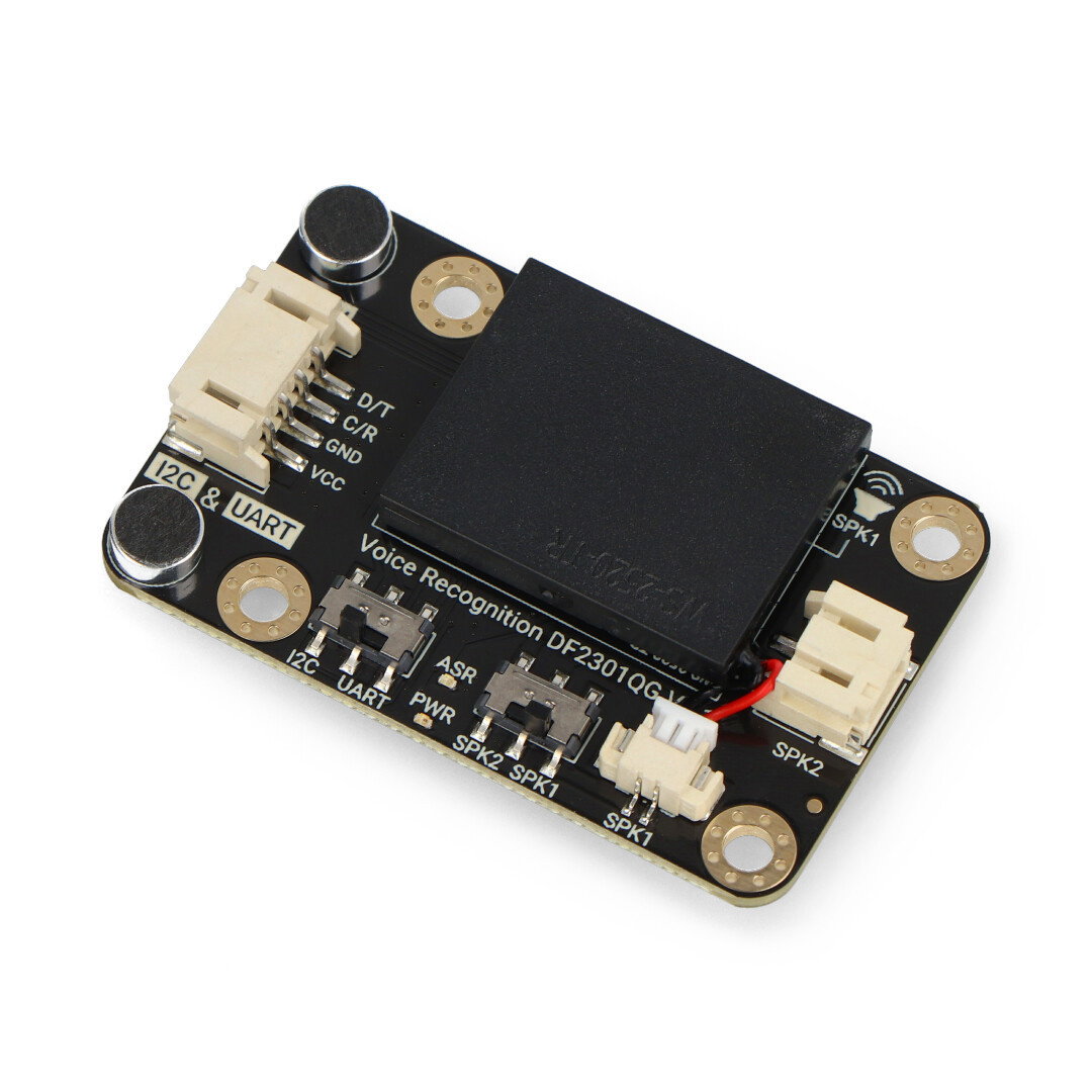 Gravity - Offline-Spracherkennungsmodul - I2C, UART - DFRobot SEN0539-EN