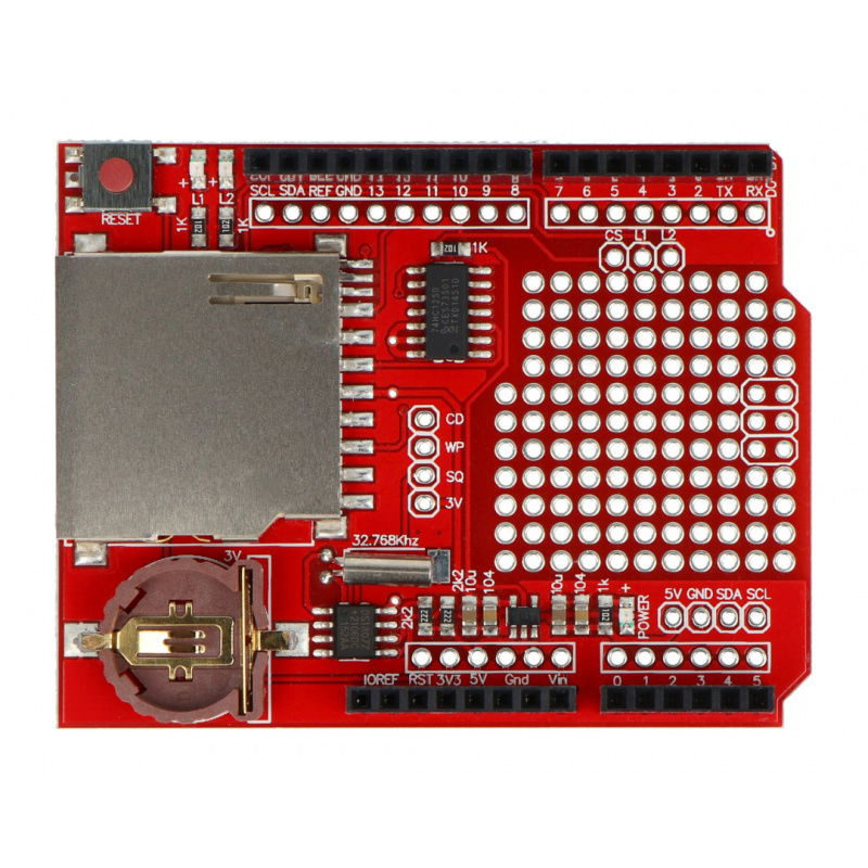 DataLogger Shield V1.0 mit SD-Kartenleser für Arduino