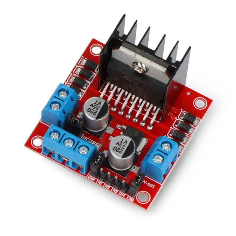 L298N - Zweikanal-Motortreiber - Modul 12V / 2A