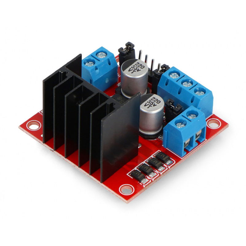 L298N - Zweikanal-Motortreiber - Modul 12V / 2A