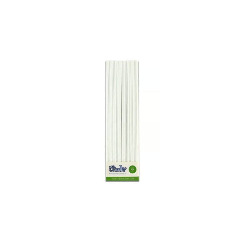 Filament 3Doodler Create i PRO, PLA, 3mm, 25 sztuk, Snow White