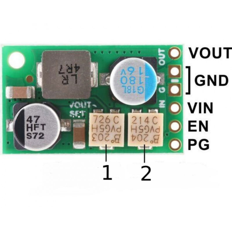 4.2-15V, 3A Fine-Adjust Step-Down Voltage Regulator w/