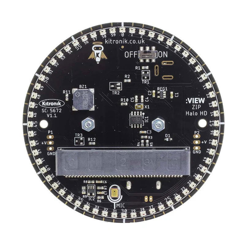 RGB ZIP Halo HD LED Ring für BBC micro:bit - Kitronik 5672