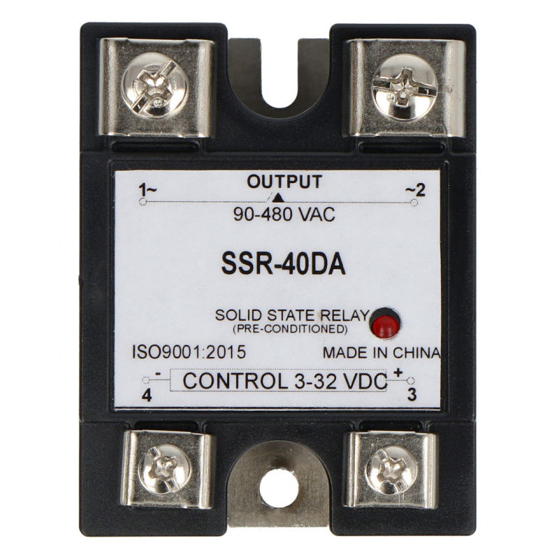 Halbleiterrelais SSR-40A 480VAC / 40A - 32VDC