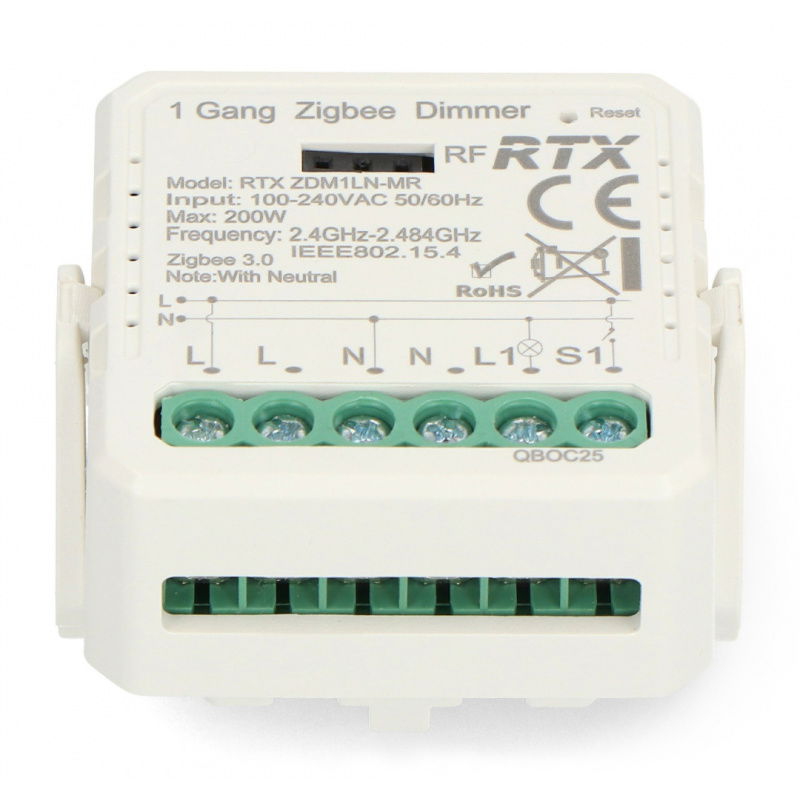 RTX ZDM1LN-MR ZigBee Tuya ZIG-DM Beleuchtungssteuerung