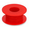KYNAR versilbertes Kupfer-Montagekabel - 0,25 mm/AWG 30 - rot - 50m - zdjęcie 2