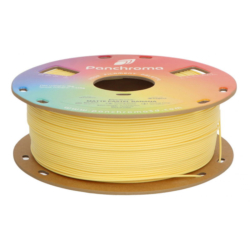Polymaker Panchroma PLA-Filament 1,75 mm, 1 kg - Pastellbanane