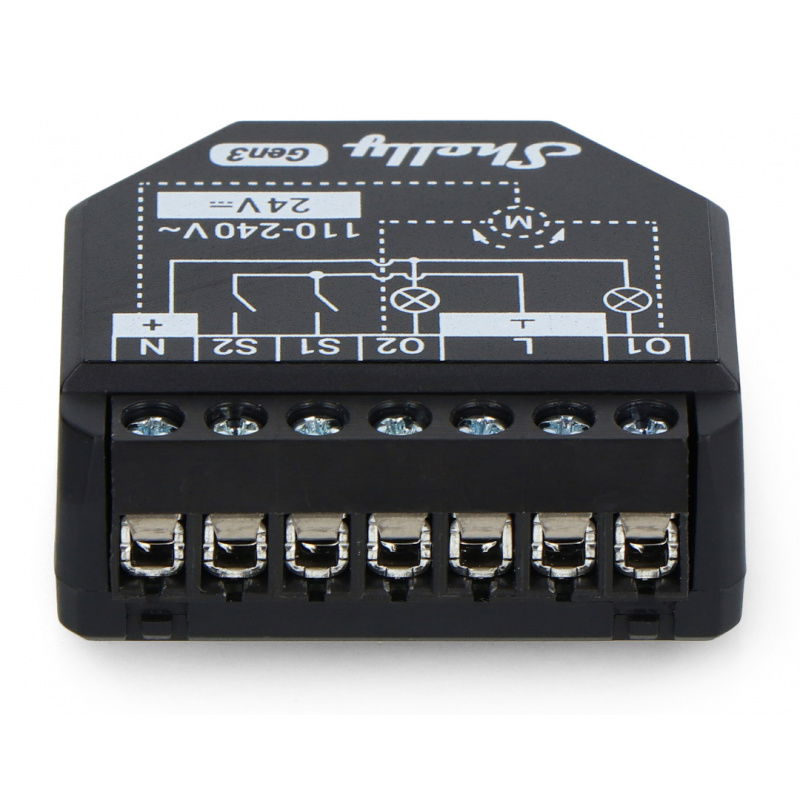 Zestaw 4 Sterowników Shelly 2PM Gen3 WiFi/Bluetooth