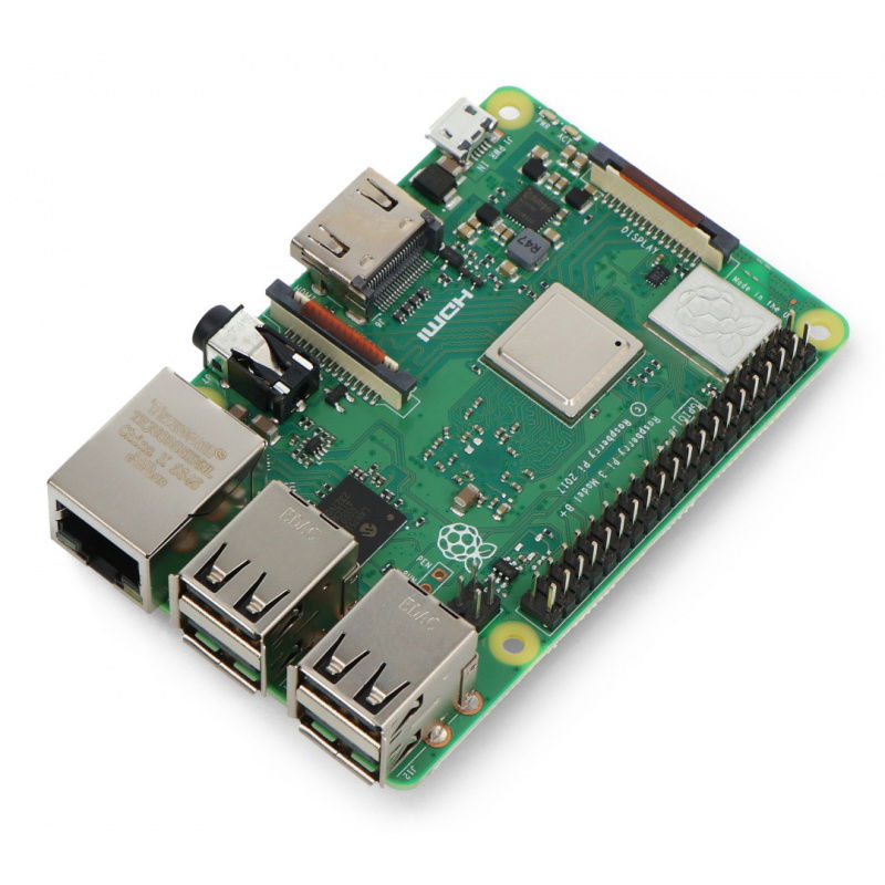 Set aus Raspberry Pi 3B + WiFi + 32 GB microSD + offizielles